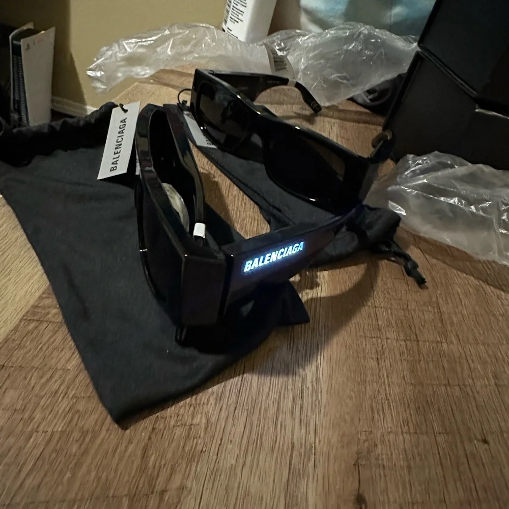 100% AUTHENTIC LED BALENCIAGA GLASSES never been worn before.. only 3 left